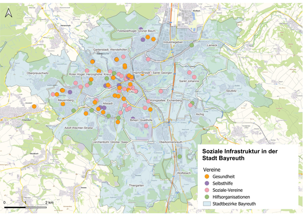 Demografiefeste Kommune Bayreuth – Integrierte Sozialplanung mit Sozialraummonitoring
